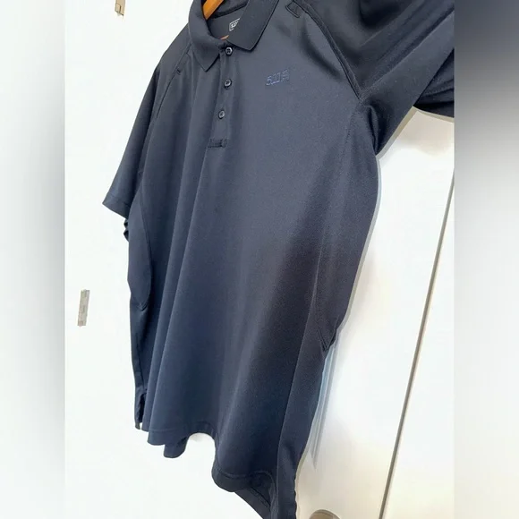 Men’s 5.11 Tactical Series Polo Black - Picture 14 of 16